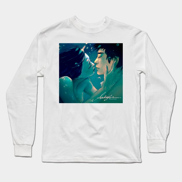 underwater Long Sleeve T-Shirt by AuCo47